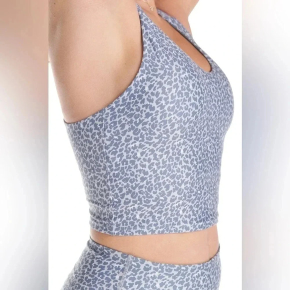 Kyodan Allure Bra Top in Aml Leopard - Size Medium - Picture 3 of 9